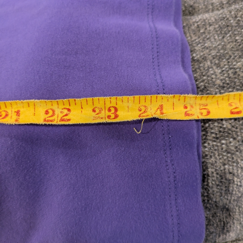 🔴 croft & barrow Lavender Short Sleeve Women's Tee - Picture 8 of 9
